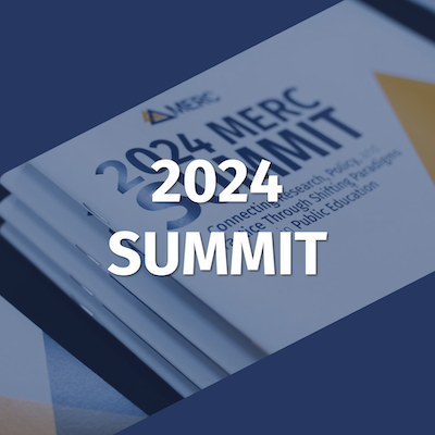 A button to access resources from the 2024 MERC Summit